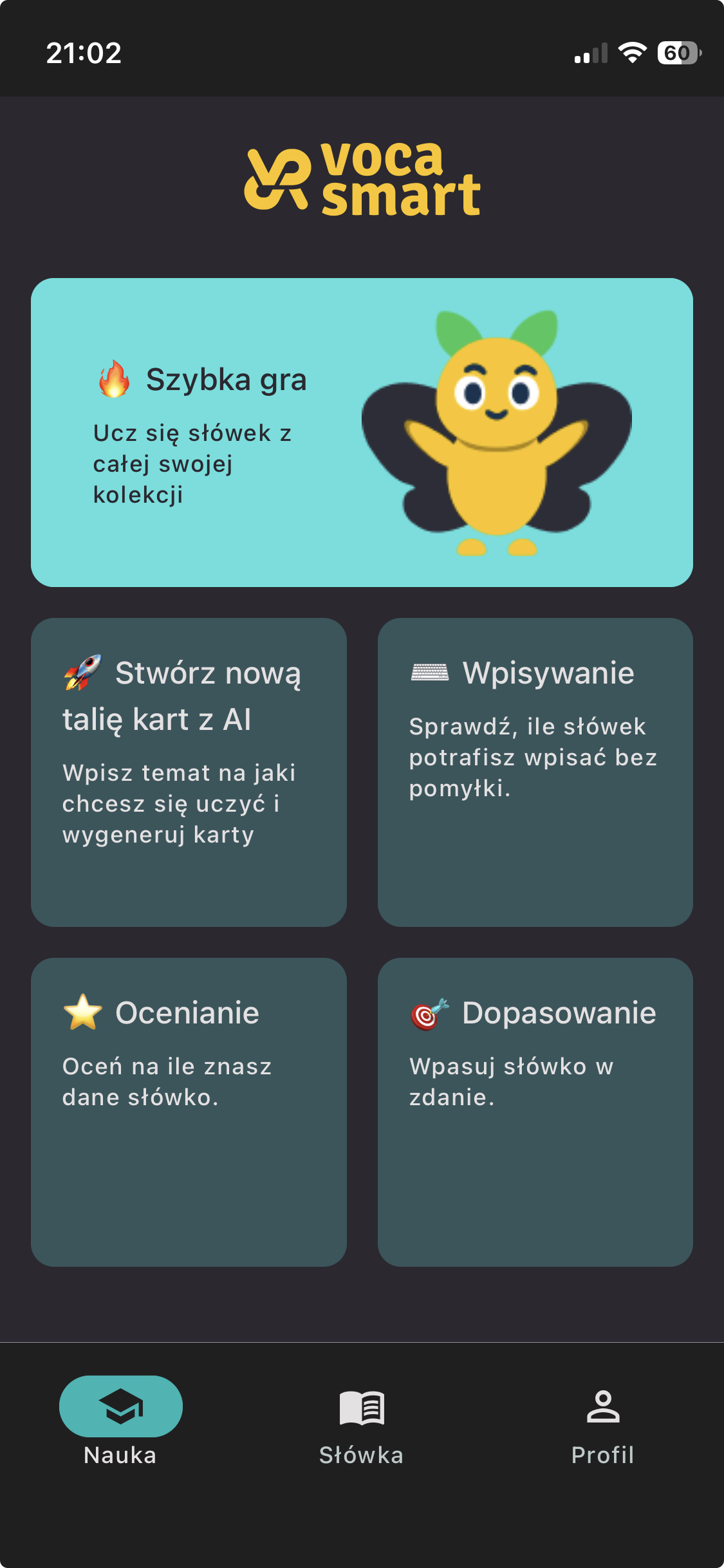 VocaSmart in-app pet illustration